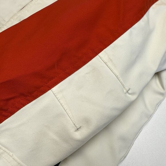 Napapijri Geographic Expedition Team Jacket Winter Coat Parka Mens Large White - Picture 8 of 16